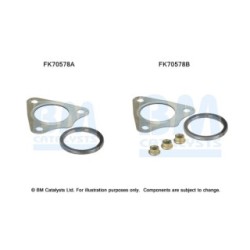 Exhaust Pipe Fitting Kit BM CATALYSTS FK70578