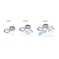 Exhaust Pipe Fitting Kit BM CATALYSTS FK70583 BM CATALYSTS