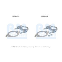 Exhaust Pipe Fitting Kit BM CATALYSTS FK70587
