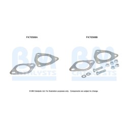 Exhaust Pipe Fitting Kit BM CATALYSTS FK70588