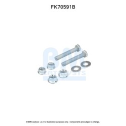 Exhaust Pipe Fitting Kit BM CATALYSTS FK70591