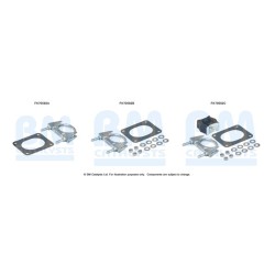 Exhaust Pipe Fitting Kit BM CATALYSTS FK70592 BM CATALYSTS