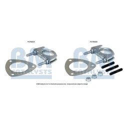 Exhaust Pipe Fitting Kit BM CATALYSTS FK70602