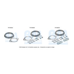 Exhaust Pipe Fitting Kit BM CATALYSTS FK70646 BM CATALYSTS