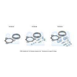 Exhaust Pipe Fitting Kit BM CATALYSTS FK70674 BM CATALYSTS