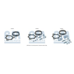 Exhaust Pipe Fitting Kit BM CATALYSTS FK70674 BM CATALYSTS