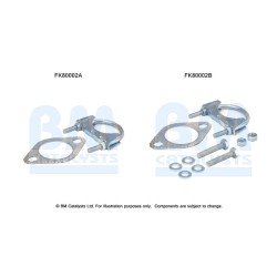 Catalytic Converter Fitting Kit BM CATALYSTS FK80002