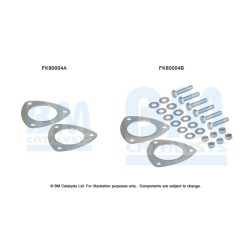 Catalytic Converter Fitting Kit BM CATALYSTS FK80004