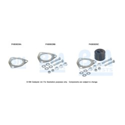 Catalytic Converter Fitting Kit BM CATALYSTS FK80029 BM CATALYSTS