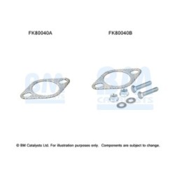 Catalytic Converter Fitting Kit BM CATALYSTS FK80040