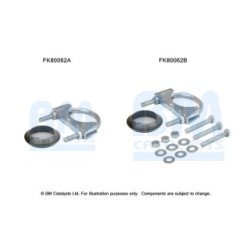 Catalytic Converter Fitting Kit BM CATALYSTS FK80062