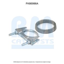 Catalytic Converter Fitting Kit BM CATALYSTS FK80066