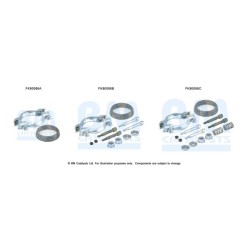 Catalytic Converter Fitting Kit BM CATALYSTS FK80086 BM CATALYSTS