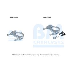 Catalytic Converter Fitting Kit BM CATALYSTS FK80090