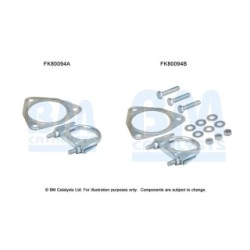 Catalytic Converter Fitting Kit BM CATALYSTS FK80094