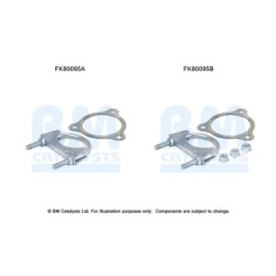 Catalytic Converter Fitting Kit BM CATALYSTS FK80095
