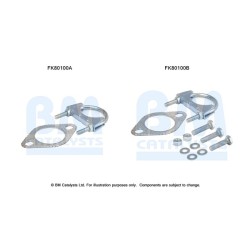 Catalytic Converter Fitting Kit BM CATALYSTS FK80100