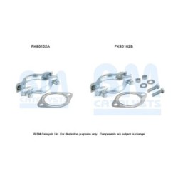 Catalytic Converter Fitting Kit BM CATALYSTS FK80102