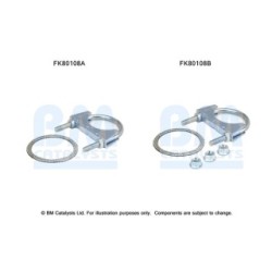 Catalytic Converter Fitting Kit BM CATALYSTS FK80108