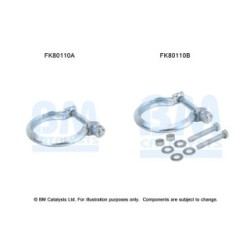 Catalytic Converter Fitting Kit BM CATALYSTS FK80110