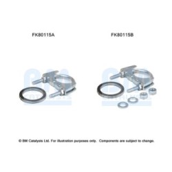 Catalytic Converter Fitting Kit BM CATALYSTS FK80115