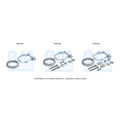 Catalytic Converter Fitting Kit BM CATALYSTS FK80123 BM CATALYSTS