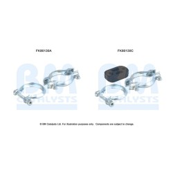 Catalytic Converter Fitting Kit BM CATALYSTS FK80130 BM CATALYSTS