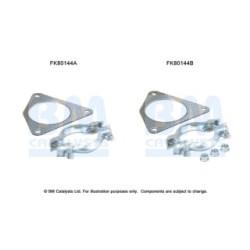 Catalytic Converter Fitting Kit BM CATALYSTS FK80144