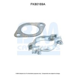 Catalytic Converter Fitting Kit BM CATALYSTS FK80169