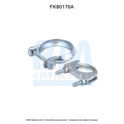 Catalytic Converter Fitting Kit BM CATALYSTS FK80170