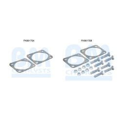 Catalytic Converter Fitting Kit BM CATALYSTS FK80175