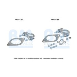 Catalytic Converter Fitting Kit BM CATALYSTS FK80178