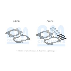 Catalytic Converter Fitting Kit BM CATALYSTS FK80179