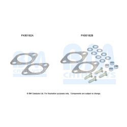 Catalytic Converter Fitting Kit BM CATALYSTS FK80182