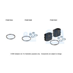 Catalytic Converter Fitting Kit BM CATALYSTS FK80194 BM CATALYSTS