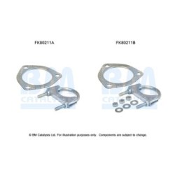 Catalytic Converter Fitting Kit BM CATALYSTS FK80211