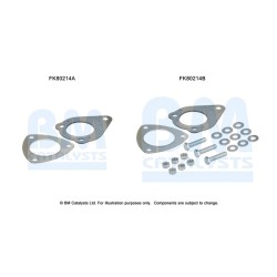Catalytic Converter Fitting Kit BM CATALYSTS FK80214