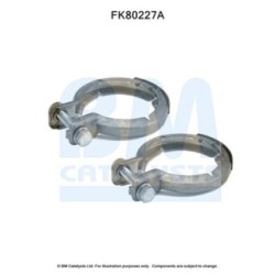 Catalytic Converter Fitting Kit BM CATALYSTS FK80227