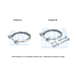 Catalytic Converter Fitting Kit BM CATALYSTS FK80237
