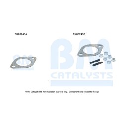 Catalytic Converter Fitting Kit BM CATALYSTS FK80243