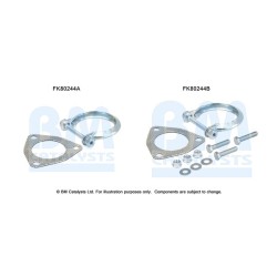 Catalytic Converter Fitting Kit BM CATALYSTS FK80244