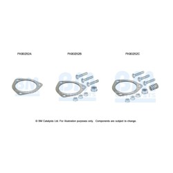 Catalytic Converter Fitting Kit BM CATALYSTS FK80252 BM CATALYSTS