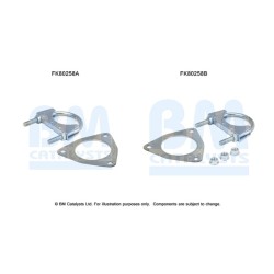 Catalytic Converter Fitting Kit BM CATALYSTS FK80258