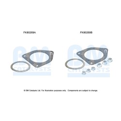 Catalytic Converter Fitting Kit BM CATALYSTS FK80269