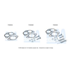 Catalytic Converter Fitting Kit BM CATALYSTS FK80284 BM CATALYSTS