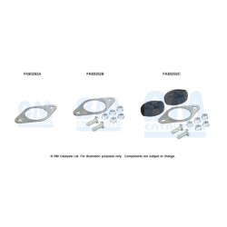 Catalytic Converter Fitting Kit BM CATALYSTS FK80292 BM CATALYSTS
