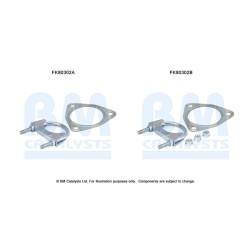 Catalytic Converter Fitting Kit BM CATALYSTS FK80302