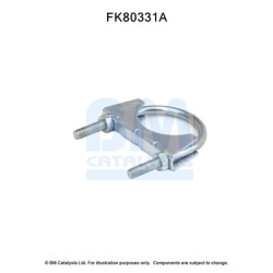 Catalytic Converter Fitting Kit BM CATALYSTS FK80331