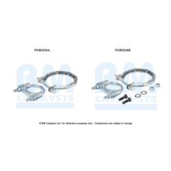 Catalytic Converter Fitting Kit BM CATALYSTS FK80334