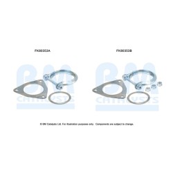 Catalytic Converter Fitting Kit BM CATALYSTS FK80353
